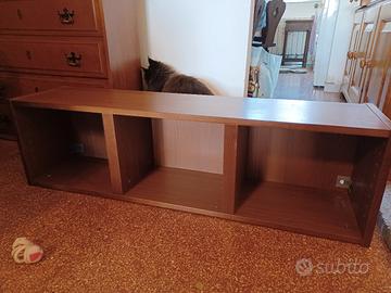 elemento pensile Billy Ikea marrone