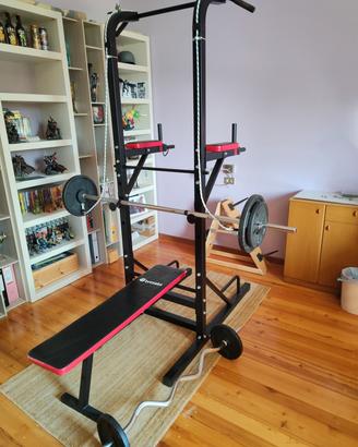 Panca palestra multifunzione completa 