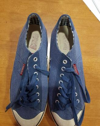 Sneakers uomo tela jeans Carrera n. 43