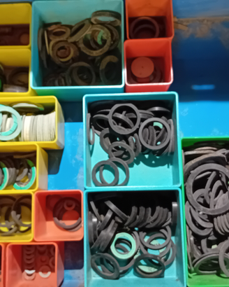 Valigetta set guarnizioni idrauliche