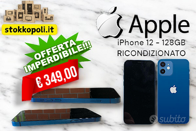 IPHONE 12 DA 128GB RICONDIZIONATO - COME NUOVO