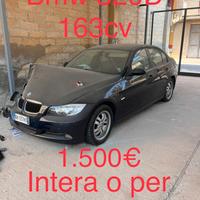 Bmw 320 d 163cv incidentata ricambi