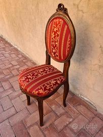 Sedia legno seggiola ingresso ingresso salotto 