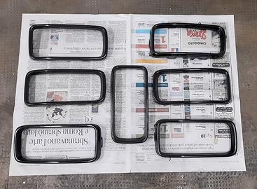 Kit Modanatura Griglia Nero per jeep Renegade 