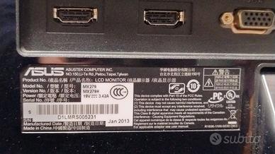 monitor pc asus MX279