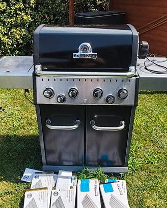 Barbecue Broil King Baron rimesso a nuovo