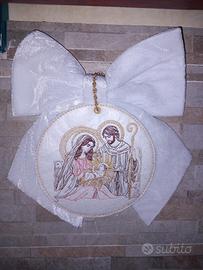 fiocco Natale fuoriporta