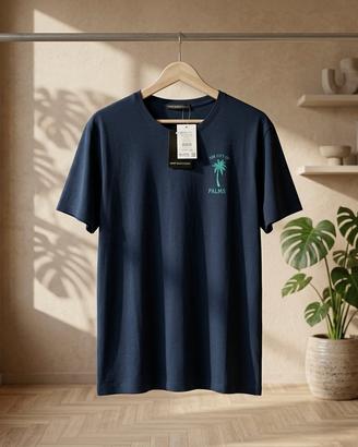T shirt henry barows, xxl, blu, cotone