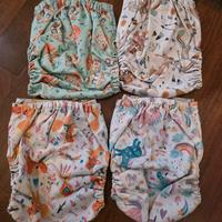 Pannolini Lavabili Blumchen con chiusa in velcro