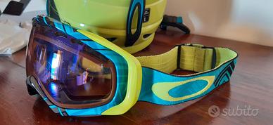Maschera Oakley Crowbar Iridium + Casco Sci Giro