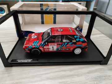 modellino 1 18 solido lancia delta rally Sanremo 