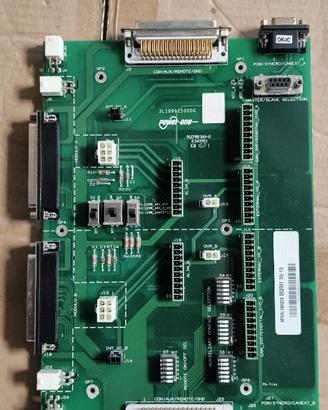 Scheda colonna cavi central Aurora power-one