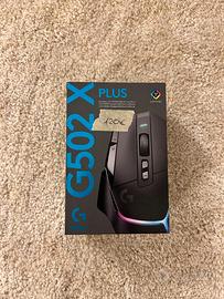 Logitech G502 X PLUS – Mouse gaming wireless RGB