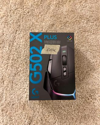 Logitech G502 X PLUS – Mouse gaming wireless RGB