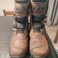 stivali da moto in pelle LS2 N.43