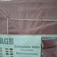 completo lenzuola matrimoniale 