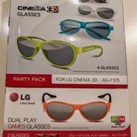 Occhiali 3D LG Gaming-Moving introvabili 