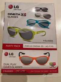 Occhiali 3D LG Gaming-Moving introvabili 