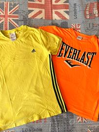 Set 2 t-shirt ragazza Adidas Everlast S