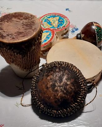 Set strumenti a percussione