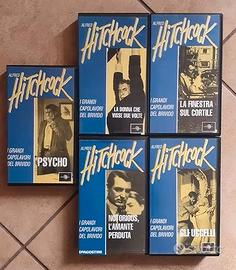 5 VHS ORIGINALI HITCHCOCK