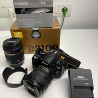 Nikon D3100 con 18-70mm + Tamron 18-270mm