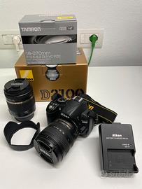 Nikon D3100 con 18-70mm + Tamron 18-270mm