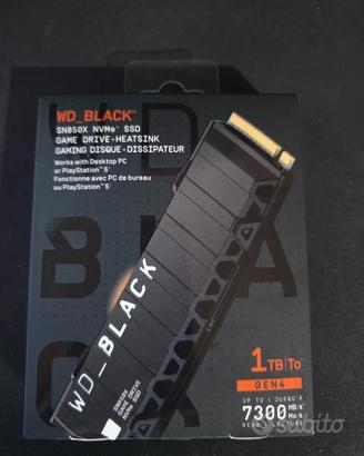 Ssd Nvme WD Black 1TB