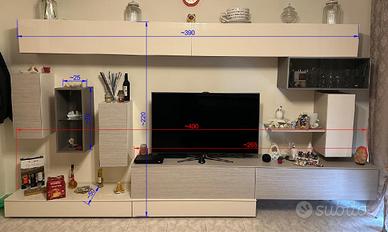 Parete attrezzata soggiorno