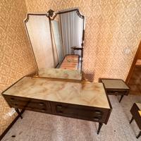 🪞 Mobile toilette vintage con specchiera