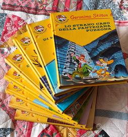 8 Libri Geronimo Stilton con copertina rigida