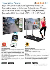 Tapis roulant g3 Orion bluetooth