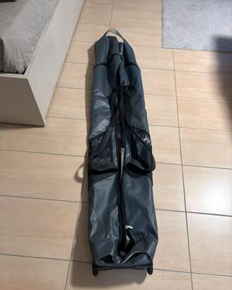 Borsa porta scii con rotelle