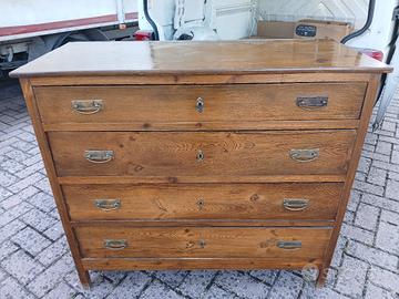 Comò antico legno massello 