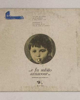 Charles Aznavour - e fu subito aznavour a 30 Euro