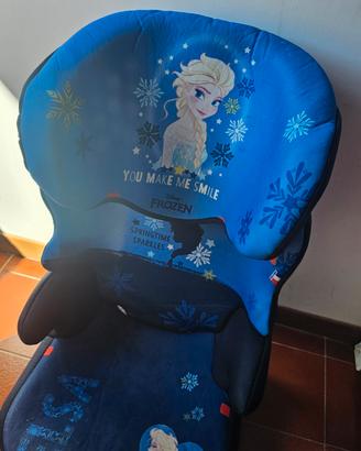 Seggiolino auto bimba Disney Frozen 