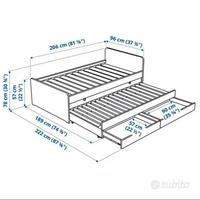 letto a scomparsa IKEA