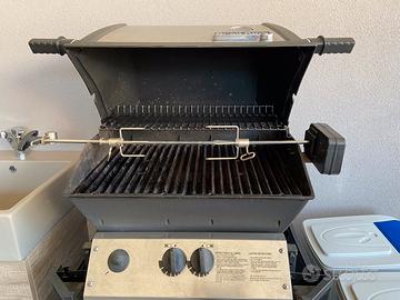 Barbecue da esterno con bombola