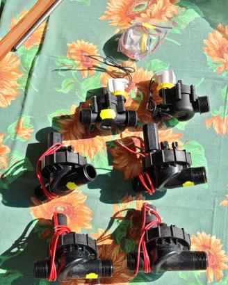 Lotto 6 Elettrovalvole Irrigazione Hunter e RB