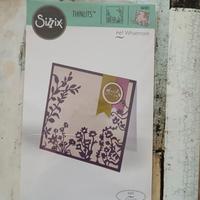 fustella sottile decorazione floreale