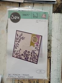 fustella sottile decorazione floreale