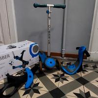 Globber evo comfort usato monopattino 3 in uno