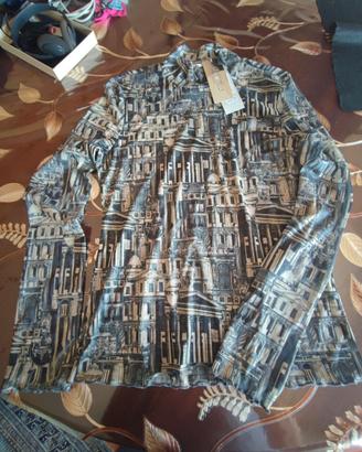 maglia a lupetto, trasparente