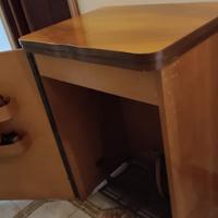 Macchina da cucire Singer con mobile in radica