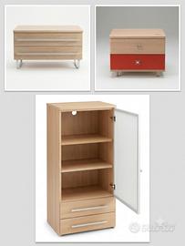 Set mobili in legno cameretta bambini 