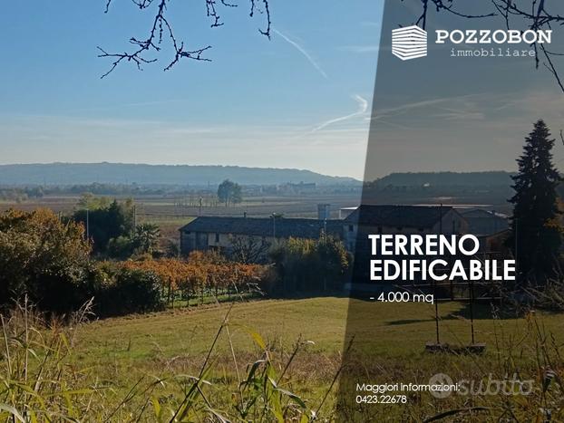 Maser, zona collinare - Terreno edificabile