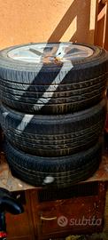3 cerchi originali bmw complete di gomme nuovi