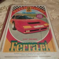 super carte quartetto top Ferrari