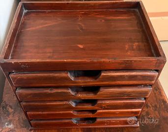 Cassettiera da scrivania anni 50