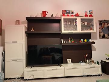 Parete attrezzata/Libreria/Mobiletto 4 ante